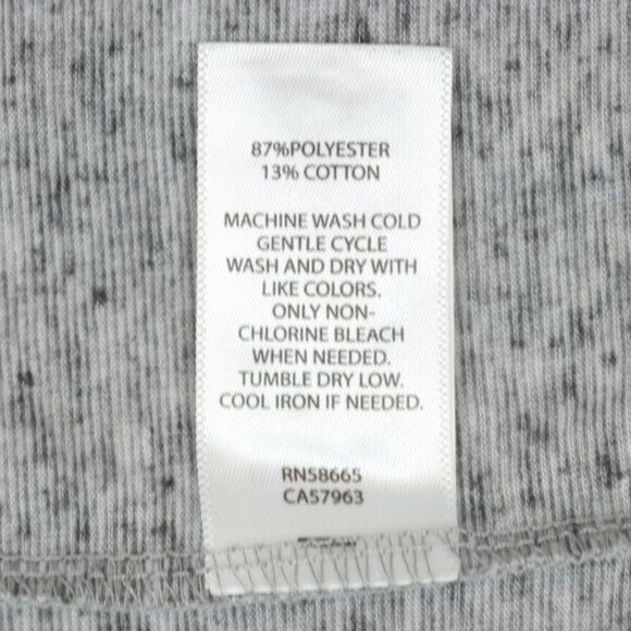 Athleta Get Away Women's Large Gray Heather Scoop Neck Asymmetric Tank Top - Picture 8 of 8